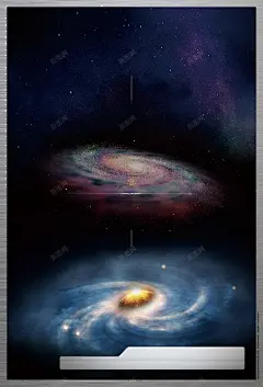 抽象空间房地产海报背景 平面电商 创意素材