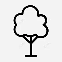 树森林花园图标 UI图标 设计图片 免费下载 页面网页 平面电商 创意素材