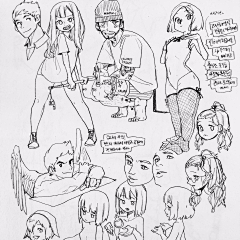 健康色彩采集到W动漫插画W