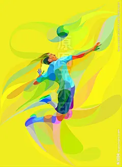 体育运动健身篮球赛排球锻炼插图