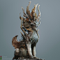 镇墓兽_许喆隆作品_角色/人物/生物_CG模型网