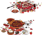 食品美食插画PNG图片