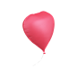 情人节装饰气球png免扣图片元素 爱心气球