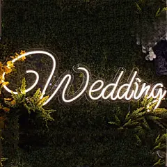 婚礼logo发光名字牌定制字母挂件婚庆道具舞台背景装饰橱窗霓虹灯-淘宝网