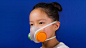 Woobi Play air-pollution mask is designed to appeal to children