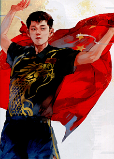 com采集渣丘果然是咸鱼欸采集到水彩张继科_jk资源博的照片 - 微相册