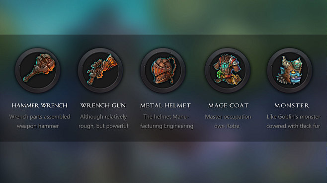 欧美风图标练习带步骤图gameui游戏设计圈聚集地游戏ui游戏界面游戏