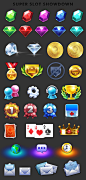 Super Slot Showdown ( Slot Reel Frontier ) Gumi Asia : These are the icons and items i created while I am in working GUMI Asia, located in singapore. I work on a Slot game called Super Slot Showdown but currently name has changed to Slot Reel Frontier. @北