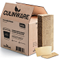 Kraft Paper Hot Cup Sleeve Jacket Holder | Corrugated Cardboard Protective Hot And Cold Insulator | Espresso Coffee Milk Tea Beverage And Hand Protector (Kraft, 1000)