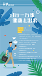 一万步活动海报