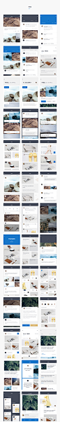 Thunder UI Kit : Highly polished mobile UI Kit