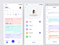 50款国外日程安排APP UI设计欣赏