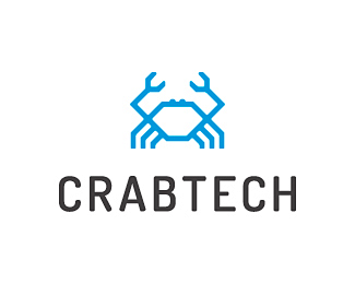 CrabTech公司标志 螃蟹 机器人 ...
