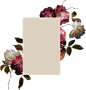 古典优雅手绘油画花卉鲜花插花玫瑰插图插画背景PNG免抠图片素材