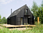 House Exterior Colors – 14 Modern Black Houses From Around The World / This entirely black home sits in a secluded field and acts as a retreat from busy everyday life.