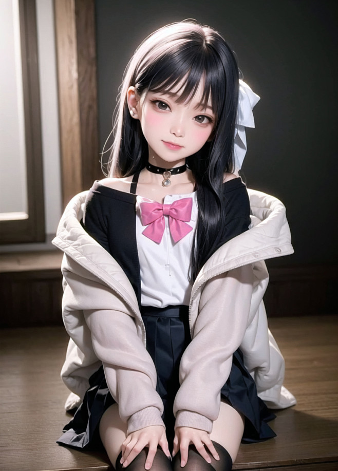 #3DCG 3d ai 美女 - Her...