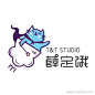 薛定饿字体Logo设计