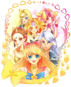 美少女战士 PIXIV同人插画_美少女战士吧_百度贴吧