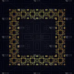 Art Deco风格,国境线,边框,华丽的,请柬,几何形状,华贵,模板,古董,复古