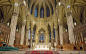 纽约圣帕特里克大教堂-教堂内部摄影壁纸图3