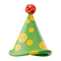 Party_hat 3D Icon