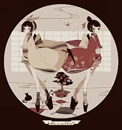 来自日本插画师Yurakuru的黑童话插画二期 - 插画图片_插画师_插画壁纸_场景插画_yidodo.net - 意兜兜