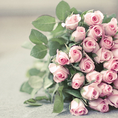 Bouquet of pink rose...