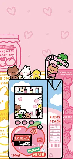 Line friends布朗熊可爱壁纸 _ 手机壁纸_8_左卫门大人_来自小红书网页版