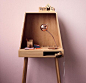 国外创意木制产品家具设计图集丨坐椅桌子柜子书桌/灯具衣架衣柜/家居产品设计