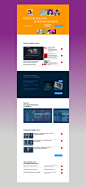 adobe corporate website Figma UI/UX user interface Web Design  Website