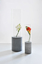 Tomas Vacek | Vase | Flower | Concrete product design | Concrete design | Beton design | Betonlook | www.eurocol.com: 