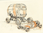 Desert Wheels by ~JakeParker in my new book DRAWINGGS Kickstarting now: http://www.kickstarter.com/projects/jakeparker/drawings/