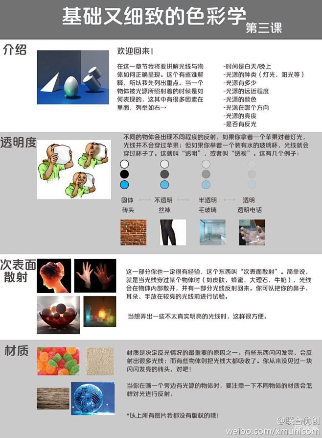 大家早~一早先来上个色彩小白的系列教学《...