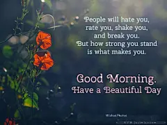 26张充满了日光与花香的早上好美好图片！早上好的句子分享 | 句子喵，分享触动人心的美妙的句子，带有文字的图片壁纸，带有文字的桌面壁纸，带有句子的手机壁纸。|句子迷，句子摘抄，治愈系温柔的短句子，回忆的句子，句子控。 : 我羡慕每天早上看到你之前看到你的太阳。非常爱你，宝贝。醒来！嘿男孩！...你是我发现的最珍贵的宝藏。早上好！你知道我能永远做些什么吗？...我可以每天都爱你。早安爱！这条信息是为了让你知道我一直在想你。早安我的宝贝！我想在你的怀抱中醒来。我 26张充满了日光与花香的早上好美好图片！早上好