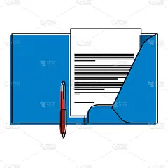 企业身份模板文件夹和手写信头文件的业务
