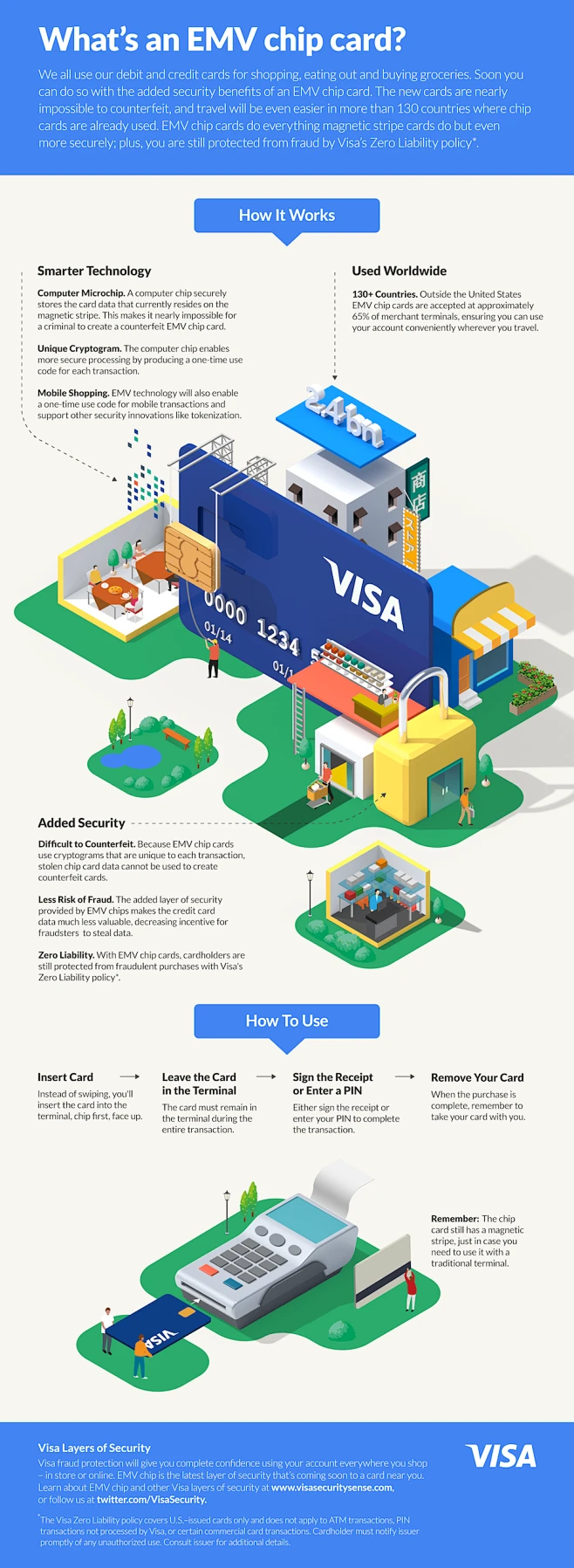 VISA infographics