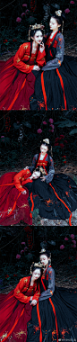 #30日上新# #旗舰店上新# #汉服姐妹装# <br/>栴檀严净<br/>雨曼陀罗，曼珠沙华，栴檀香风，悦可众心。<br/>传说彼岸花盛开在三途彼岸，为灵魂指引方向。<br/>某种程度而言，它寓意轮回与烈火中重生。...展开全文c