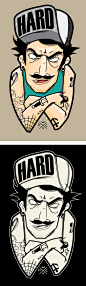 HARD ROW by Daniel Acosta, via Behance: 