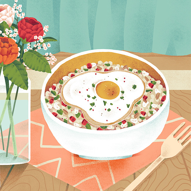 Quinoa Food Illustra...