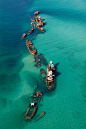 Tangalooma Wrecks in Moreton Bay