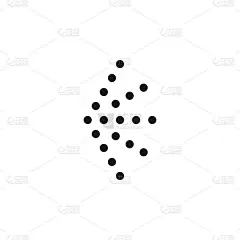 喷水图标水符号。黑色孤立在白色背景上。矢量图