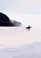 雪的世界！10款风景插画灵感 - 优优教程网