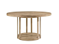 Gather Round : Modern Artisan Dining room : : ATS-DINTAB-003 | Caracole Furniture