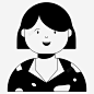 妹妹女女孩 图标 标识 标志 UI图标 设计图片 免费下载 页面网页 平面电商 创意素材