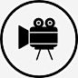 录像录音流线型图标_88ICON https://88icon.com 录像 录音 流线型 保存 摄影 电影 拍摄 照相机 电影摄影 图像和视频
