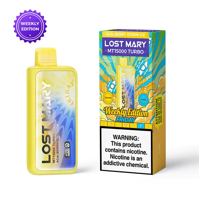 Lost Mary 15k Puffs LOST MARY 15000 Puffs - MT15000 TURBO 50mg MT15000  Turbo Flavors Australia