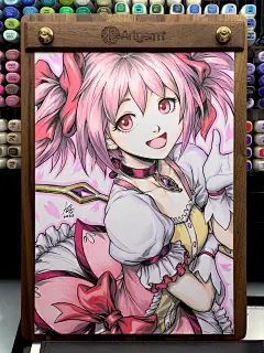 新加坡华裔 Artgerm 2022十月份连续签绘，马克笔动漫系列~-日韩画风-微元素 - Element3ds.com!