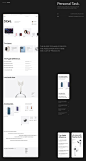 Ecommerce Figma store UI/UX Website apple grid minimal Web Design  concept