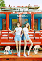 Estherloveschuu logo bunny by 츄(chuu) : ♡ 에스더러브스유 x  츄. 시즌1 ♡일본에서 가장 핫한 아티스트 에스더와 콜라보로 제작된 에스더버니티셔츠! 사랑스럽고 키치하게 :)