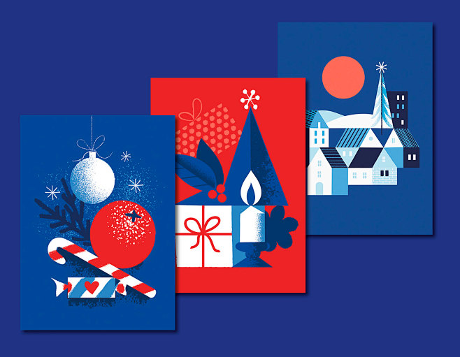 Red and Blue Christm...